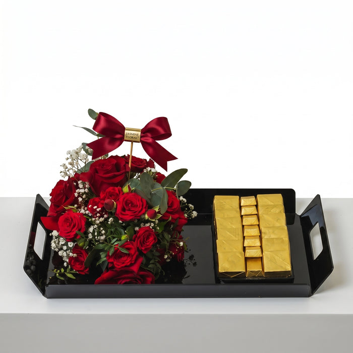 Black Chocolate Tray 21 Pcs 295 Grams