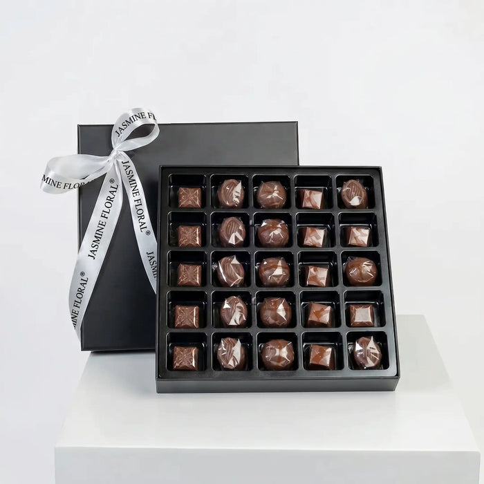 Black Chocolate Box 25 Pcs