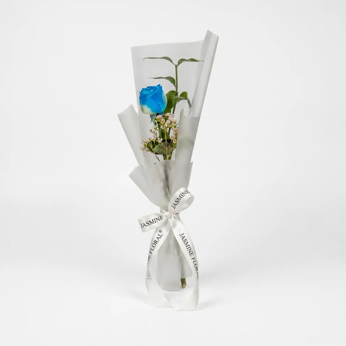 Single Blue Rose