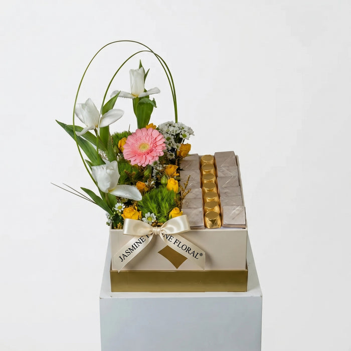 Chocolate Box 21Pcs | Flowers