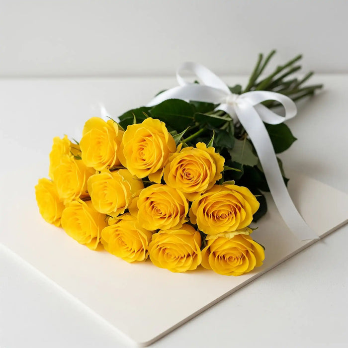 Wholesales 10 Yellow Roses
