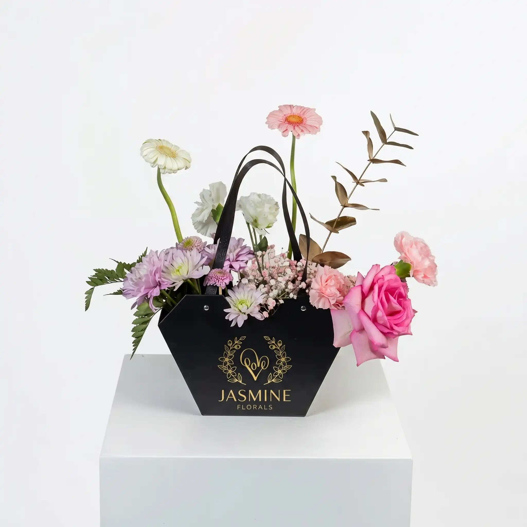 Black Flowers Box