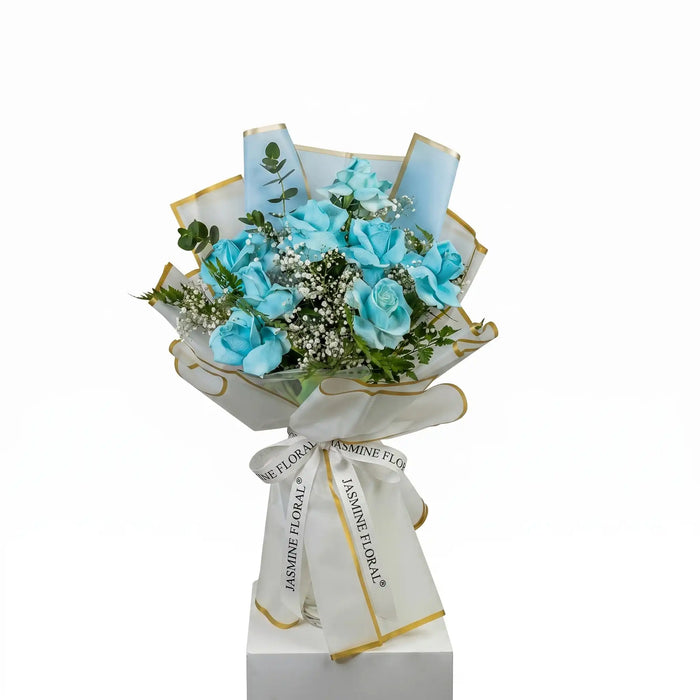 Eternal Blue Romance Bouquet
