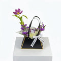 Black Flowers Bag | Candle