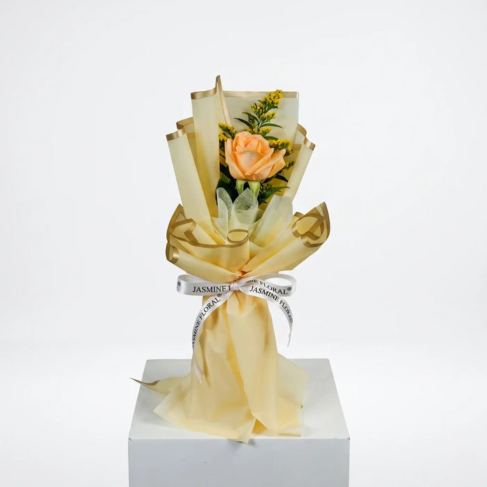 Single Peach Rose