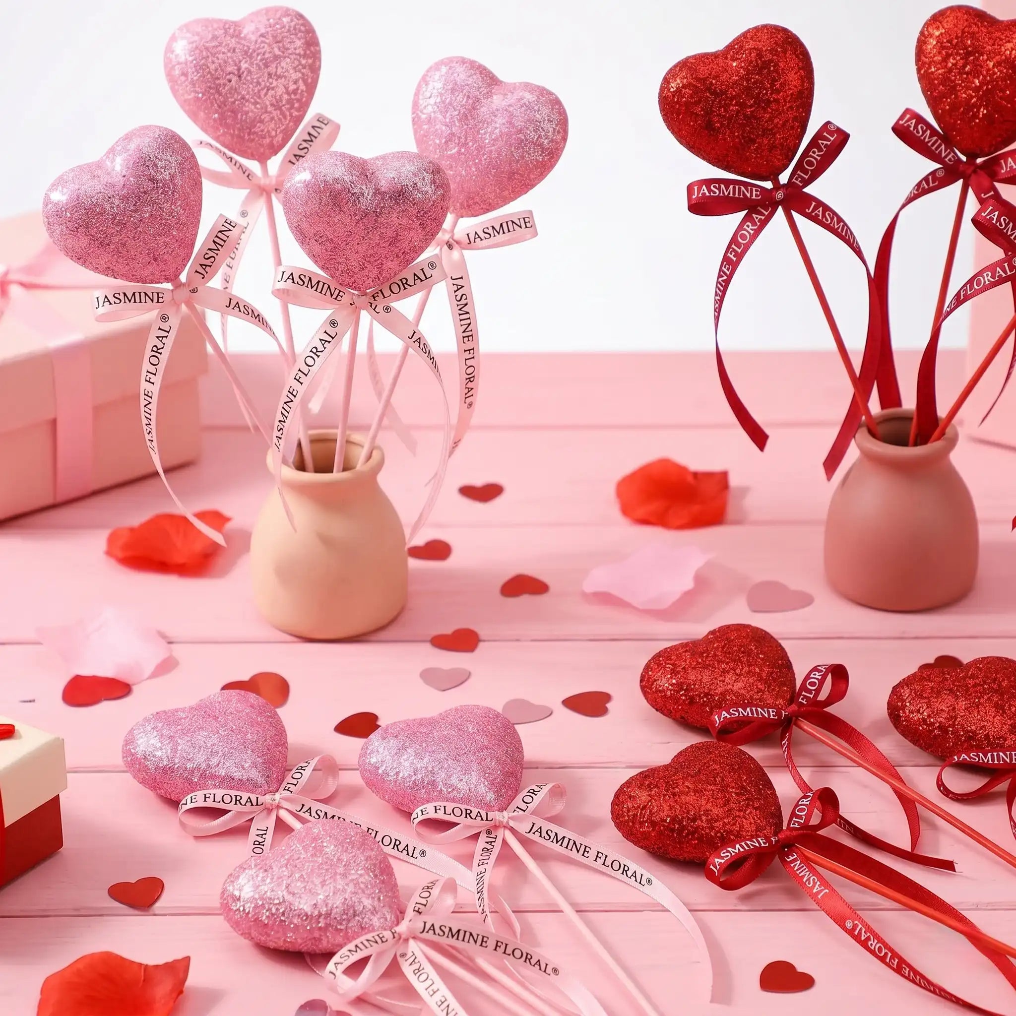 Heart Stick - Pink - 1 Pcs