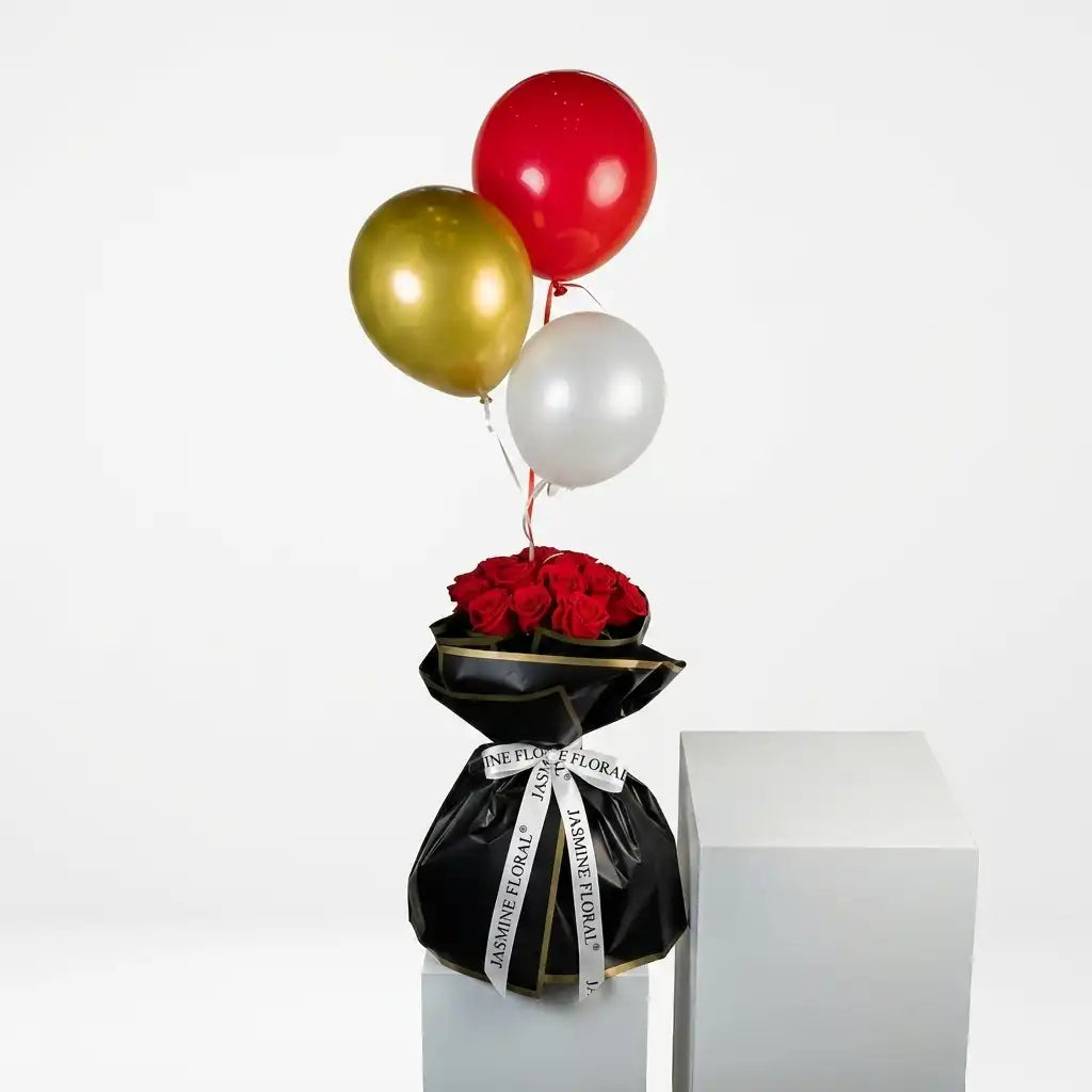 30 Red Roses | Balloon