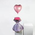 20 Pink Roses | Balloon