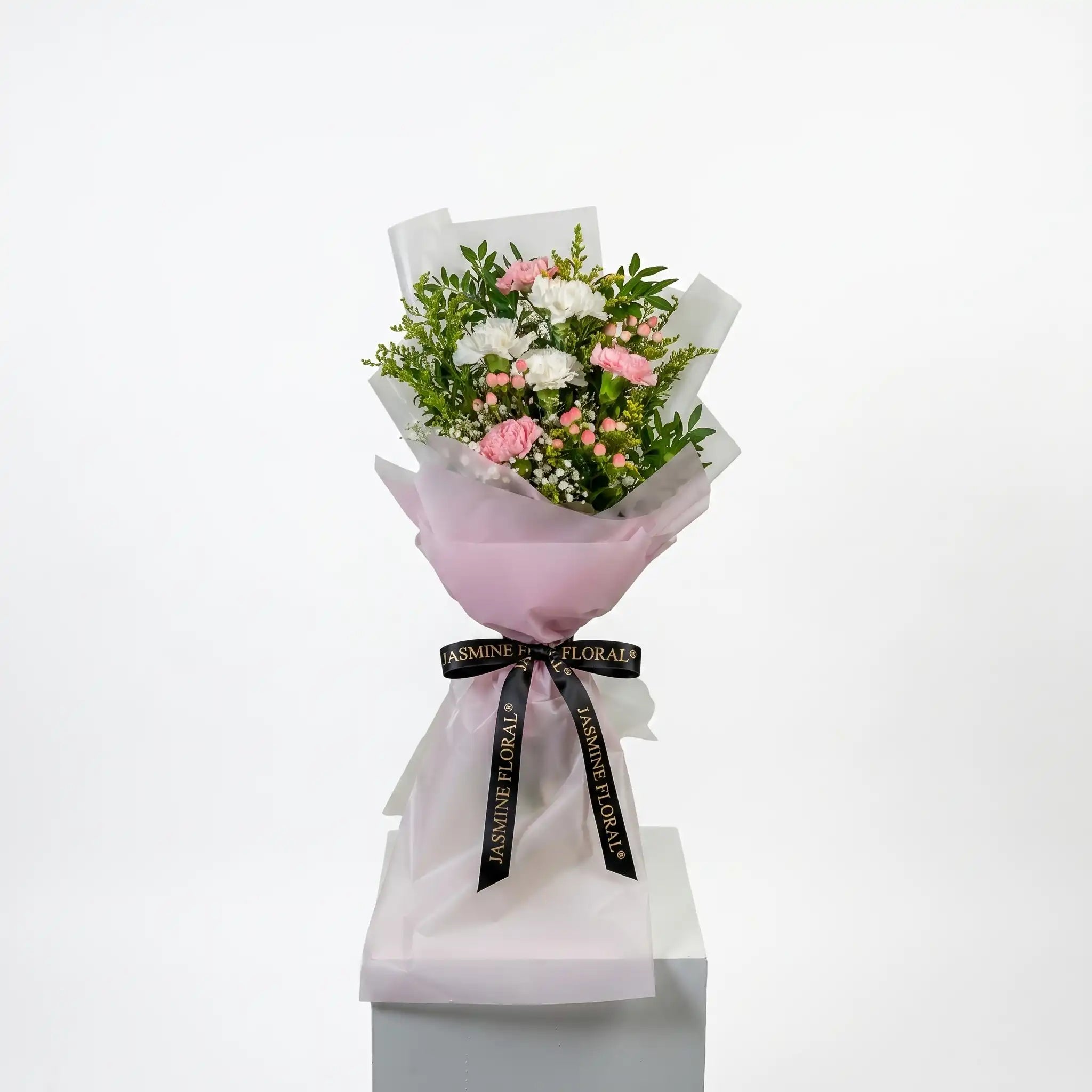White And Pink Harmony Blooms