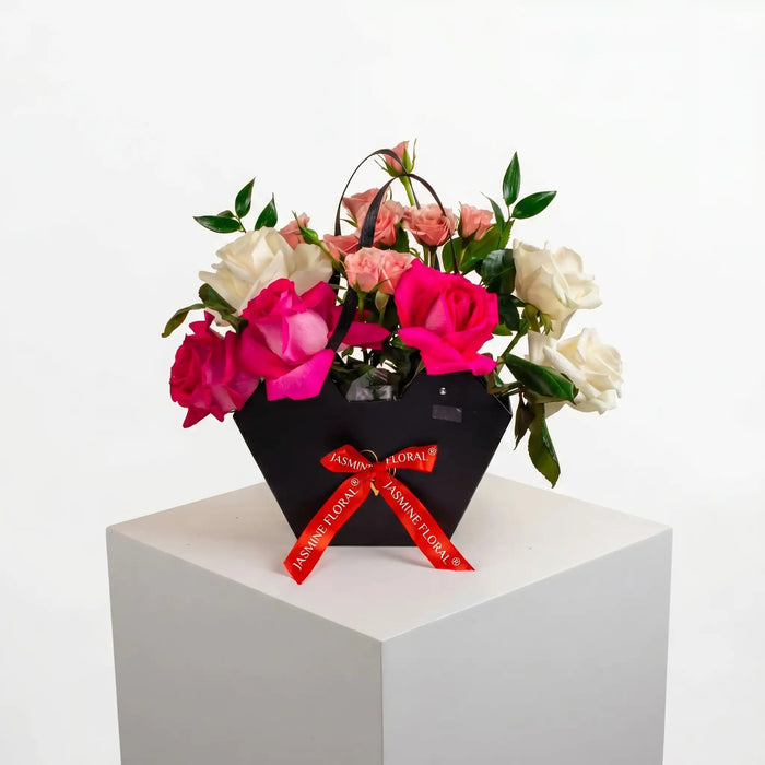 Fuchsia Flowers Bag