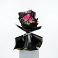 3 Pink Roses Hand Bouquet