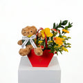 Red Flowers Bag | Teddy