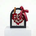 Black Flowers Bag | Baby Red Roses