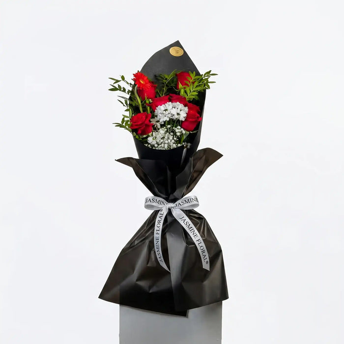 Red Elegance Flower Bouquet