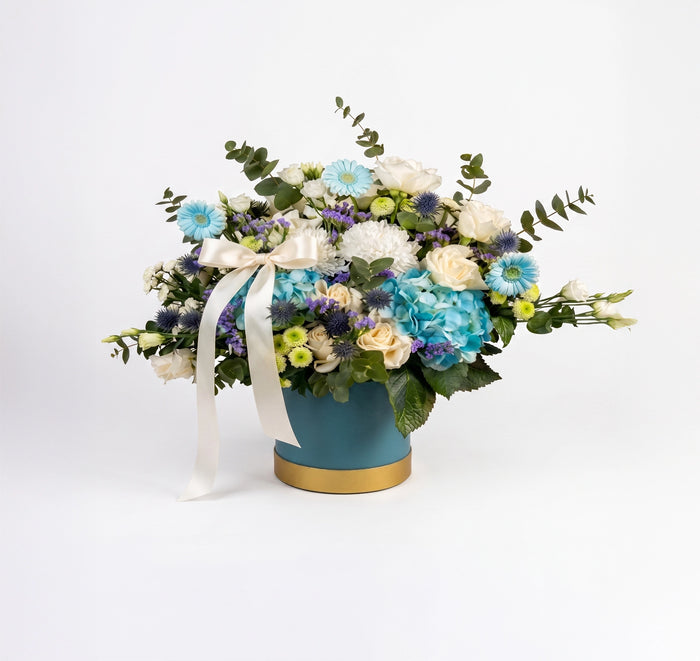 Gift Of Blooms | Blue Flowers