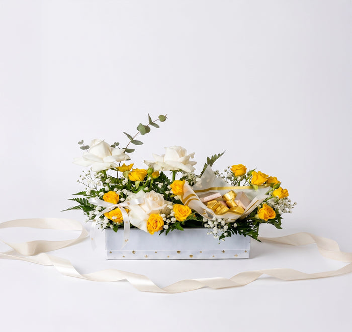 Joy Floral Box | Chocolate