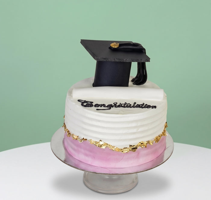 Congratulation Cake | Blueberry And Vanilla